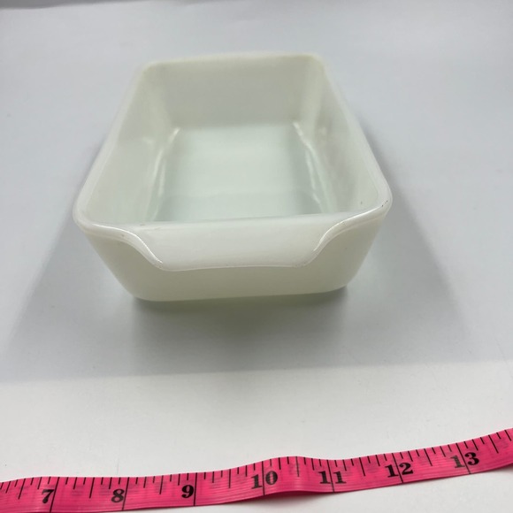 Vintage Anchor Hocking Golden Harvest 441 Rectangle Casserole Dish 5x9 Inch - Picture 5 of 9